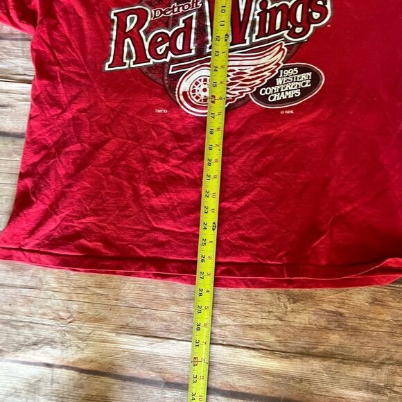 Vintage Detroit Red Wings Shirt - Picture 6 of 7